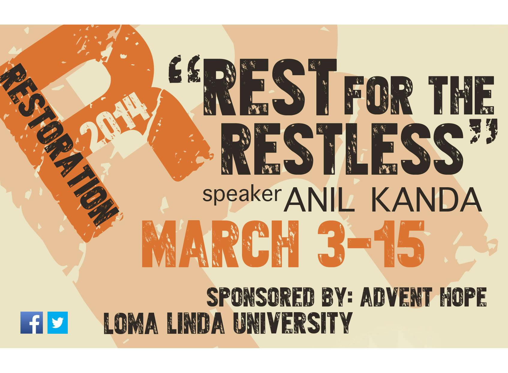 Restoration 2014: Rest for the Restless